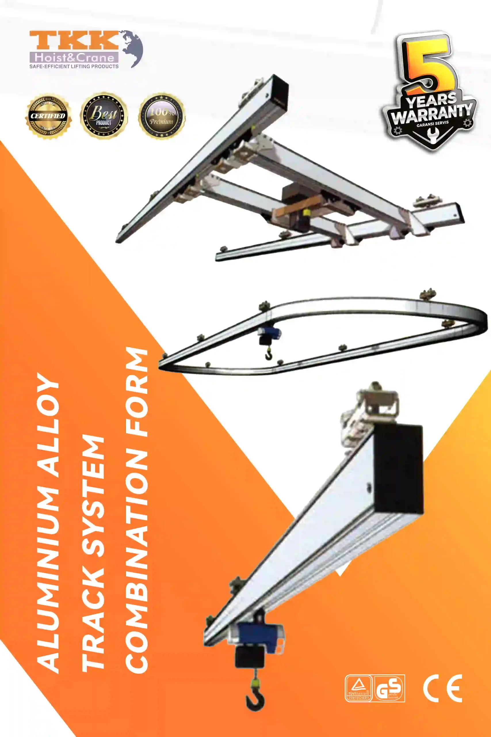 TKK Aluminium Alloy Track System Combination Form – Lightweight Modular Track Solution