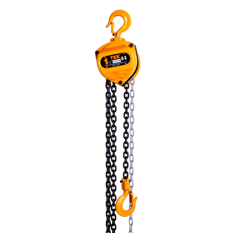 KII Series Hand Chain Hoist 1 Ton to 20 Ton Chain Block Manufacturer with CE and GS Certification